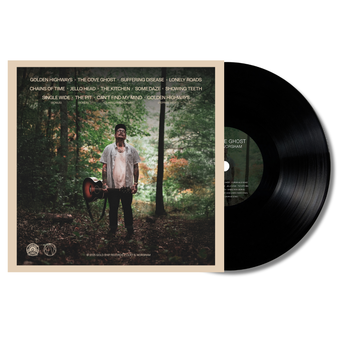 Cliff B. Worsham "The Cove Ghost (Exclusive)" Vinyl (Pre-Order)